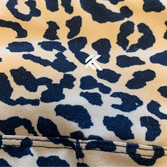 Cheetah Print Biker Shorts - Picture 2 of 4